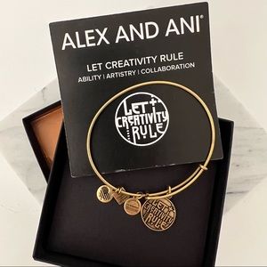 Let Creativity Rule Alex and Ani bracelet bangle